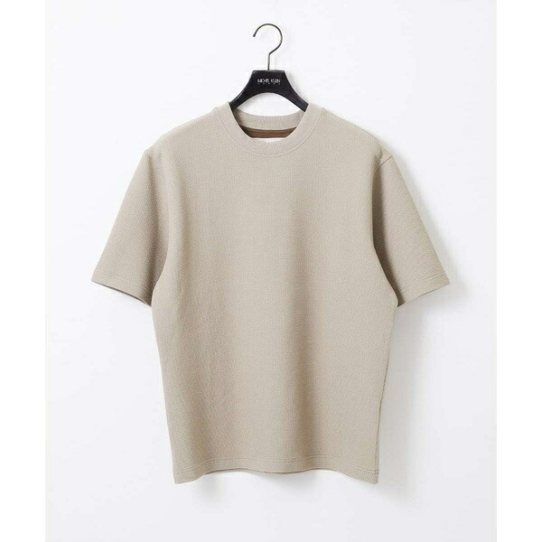 【セットアップ】ダブルフェイスクルーネック半袖カットソー／ミッシェルクランオム（MICHEL KLEIN HOMME）