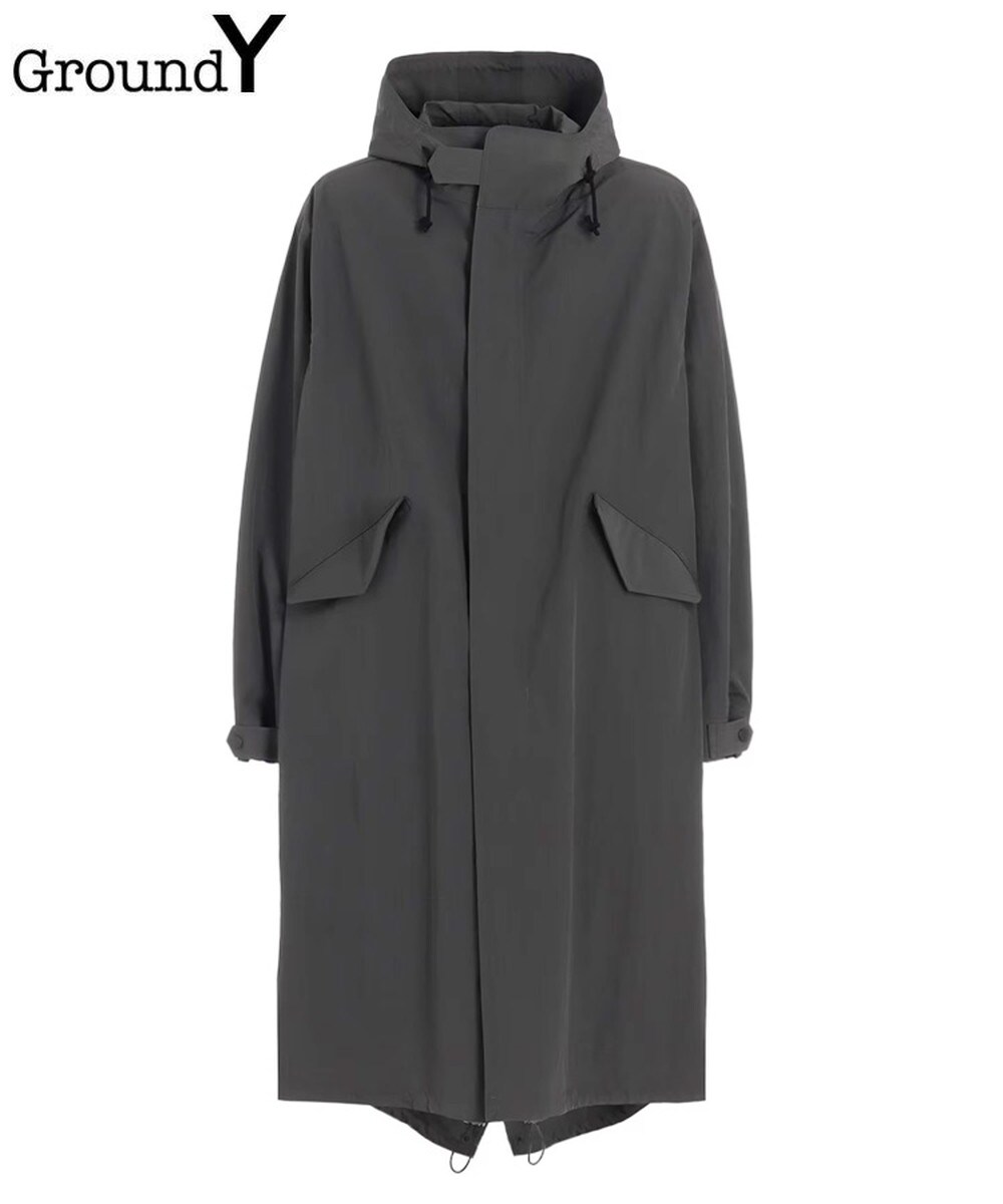 【Ground Y】RECYCLED NY TASSAR HOODED MODS COAT／スタイライズ（STYLISE）｜丸井（マルイ）店