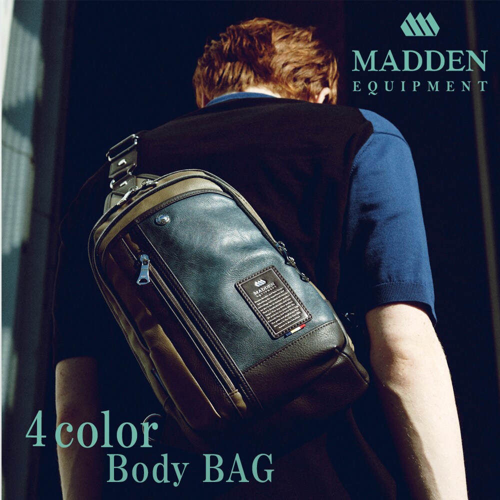 【MADDEN EQUIPMENT】合皮上半身うしろ側／メデン 装置（MADDEN EQUIPMENT）