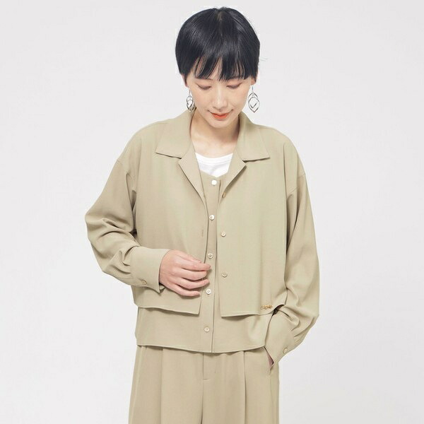 【接触冷感】【吸水速乾】【UV対策】【ウォッシャブル】kireriレイヤードシャツ／エヴェックス バイ クリツィア（EVEX by KRIZIA）｜丸井（マルイ）店