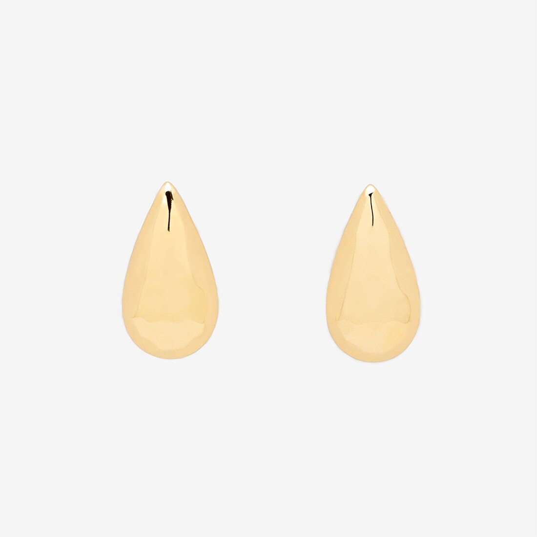 K10 イエローゴールド しずく ピアス/エステール(ESTELLE)