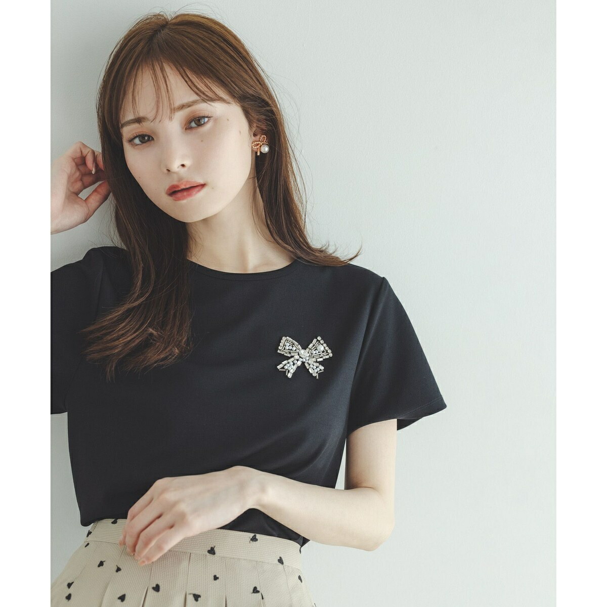 【美人百花掲載】BOW BIJOUX Tシャツ/トッカ(TOCCA)