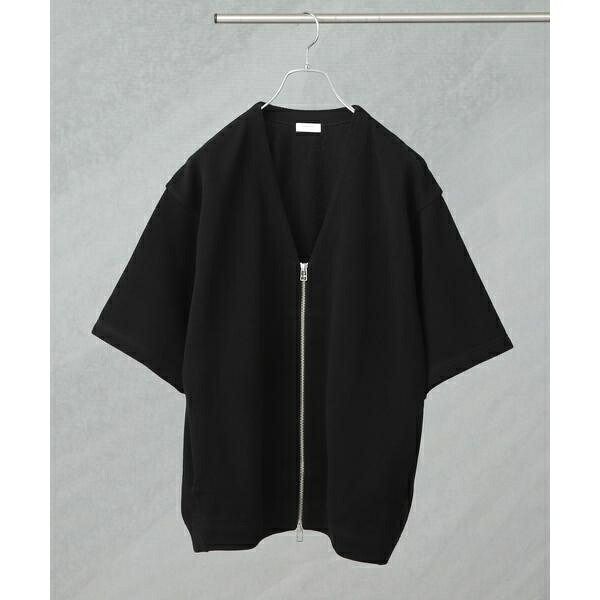 【別注】crepuscule／ S／S V NECK ZIP CARDIGAN／ナノユニバース（NANO universe）｜丸井（マルイ）店