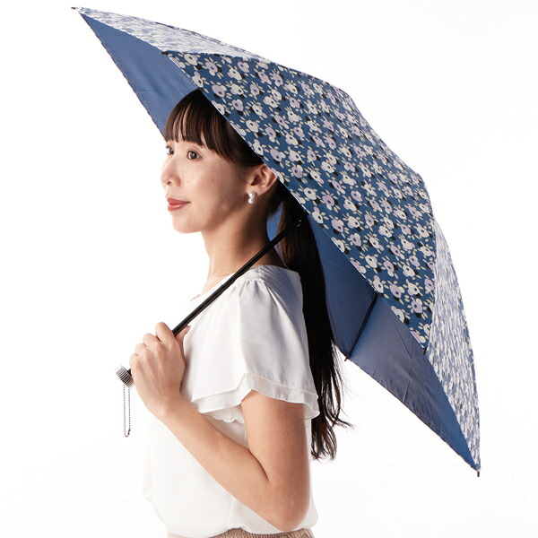 アナスイ　折りたたみ傘　ネイビー 楽天市場】アナスイ 晴雨兼用折り畳みミニ傘／アナ スイ（ANNA