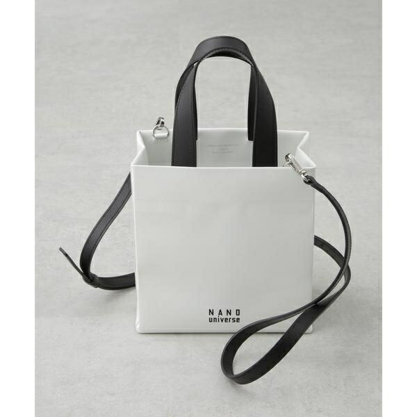 【別注】UNKNOWN PRODUCTS／ Leather Paper Bag Small／ナノユニバース（NANO universe）
