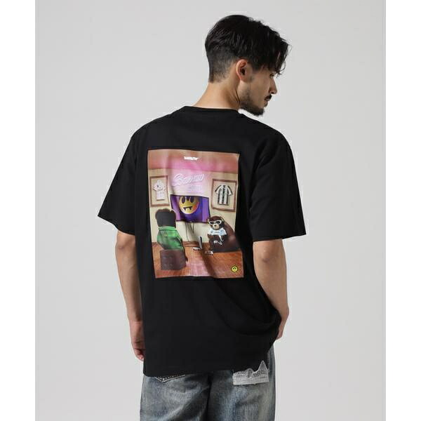 Barrow／バロー／日本別注 3D PRINT SS TEE／ロイヤルフラッシュ（ROYAL FLASH）