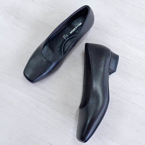 【本革】撥水ブラックパンプス/6727／モードカオリ（MODE KAORI）｜丸井（マルイ）店 11,704円