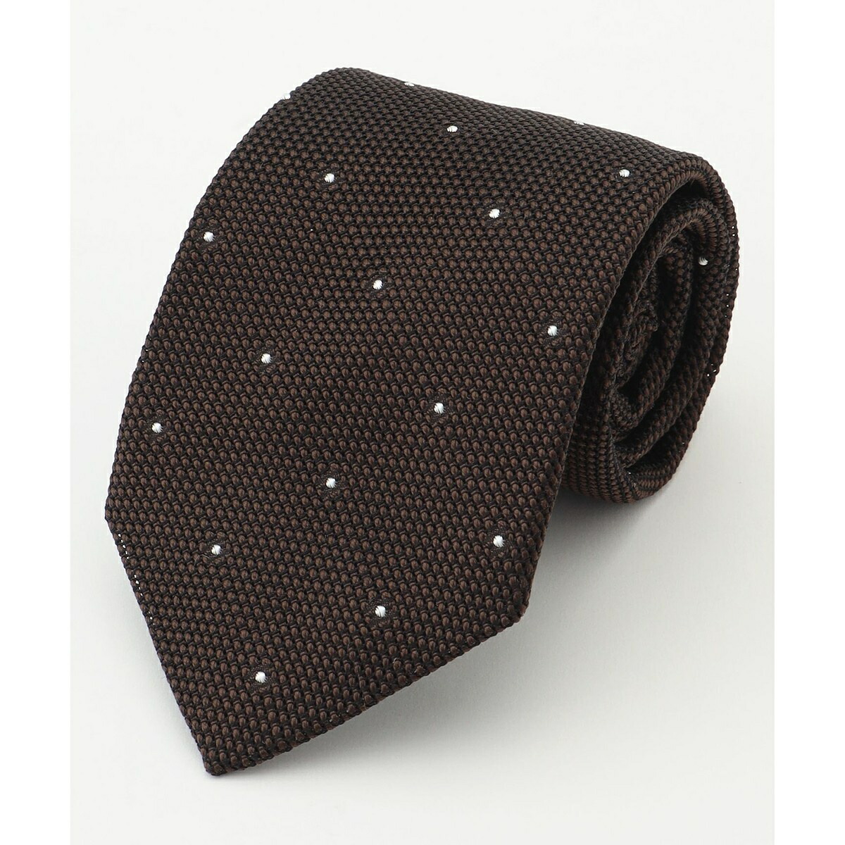 【JAPANESE SILK FRESCO TIE COLLECTION】ドット ネクタイ／Ｊプレス（J.PRESS）