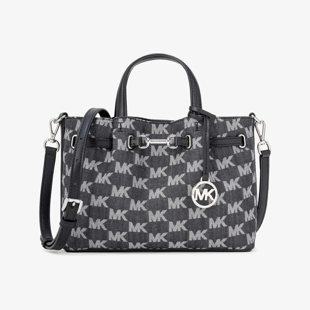 CARSON センタージップ サッチェル スモール - MKシグネチャー／マイケル・コース（Michael Kors）