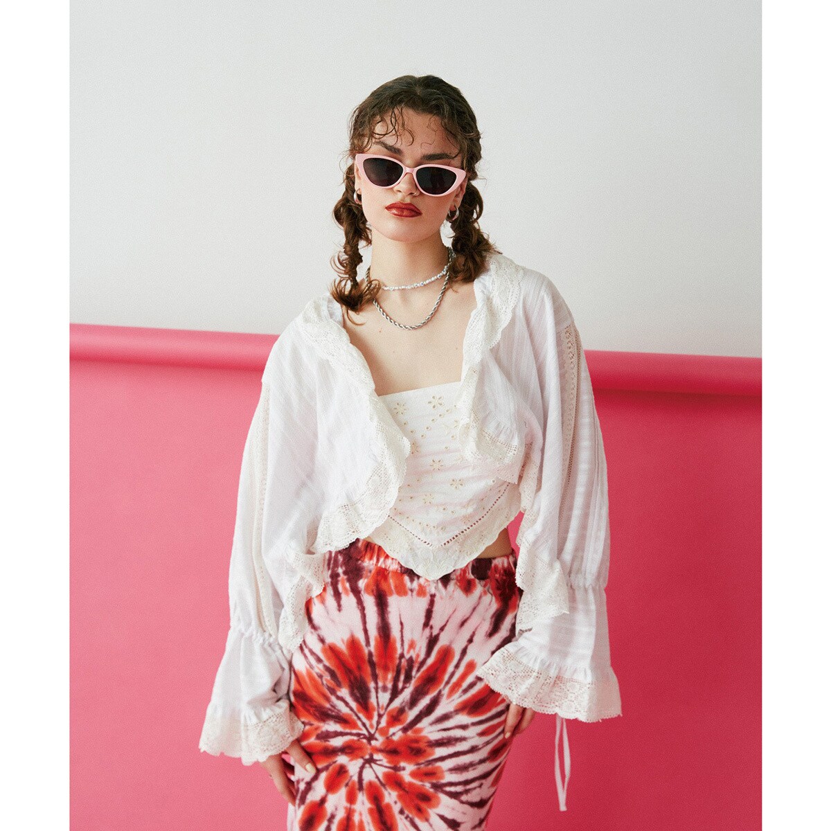 楽天市場】(mag.by c)FLOWER EMBROIDERY DRESS／ローズバッド