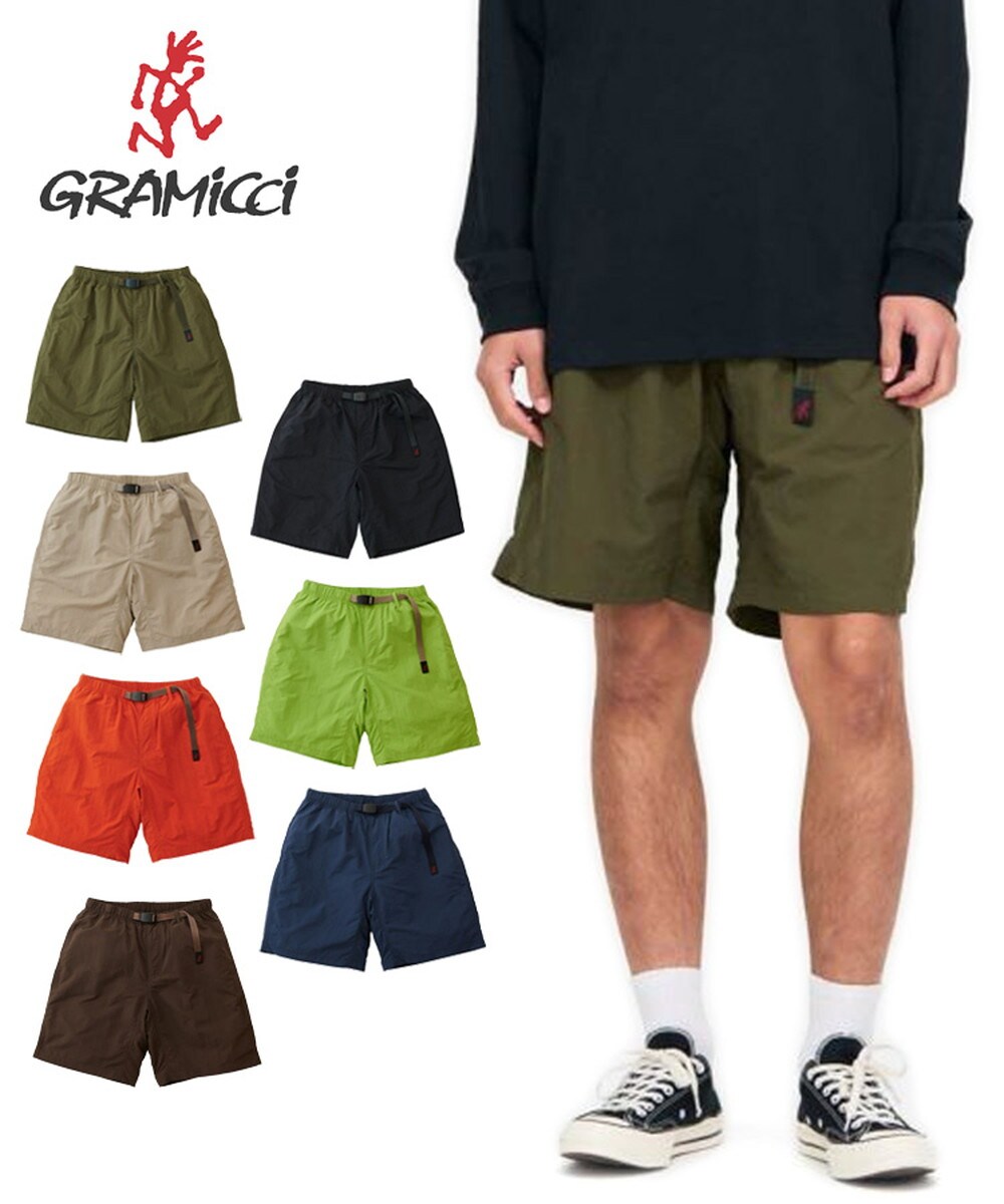 【GRAMICCI】NYLON LOOSE SHORT (ナイロンルーズショーツ) / 7カラー／グラミチ（GRAMICCI）