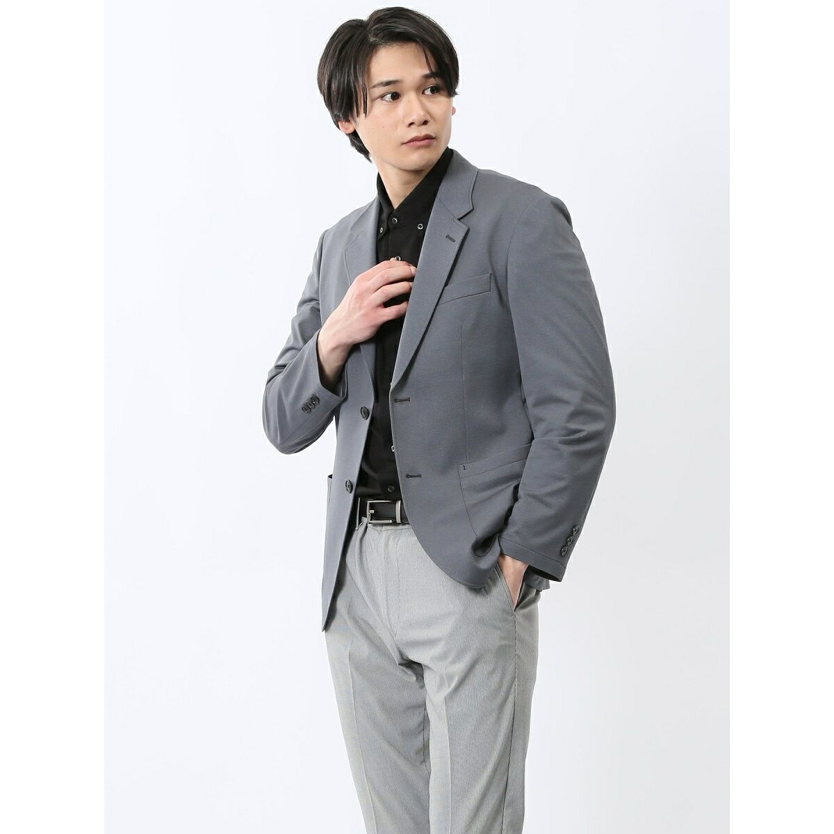 【WEB限定】軽量ウォッシャブル リランチェ 2ボタンジャケット／タカキュー（TAKA-Q）｜丸井（マルイ）店