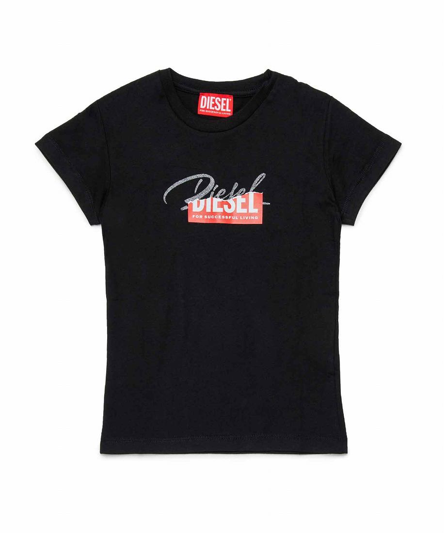 ＊大人気＊ DIESEL スクリプト Tシャツ 送料・関税込み T-JUST-LS-K1（MEN）: ロングスリーブTシャツ｜ディーゼル
