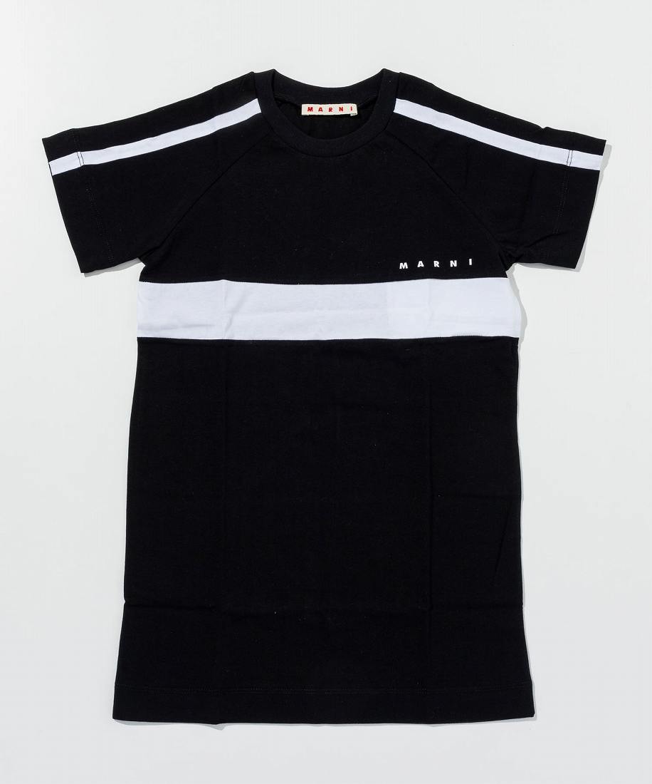 MARNI ワンポイントブランドロゴ半袖Tシャツカットソー／マルニ（maruni）