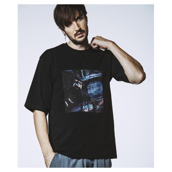 BlightedプリントTシャツ／ノーアイディー（NO ID.）
