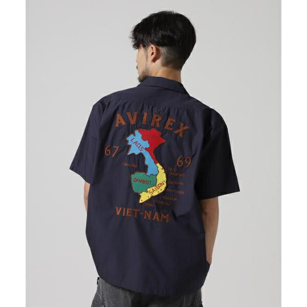 《WEB＆DEPOT限定》 VIETNAM SHIRT／アヴィレックス（AVIREX）