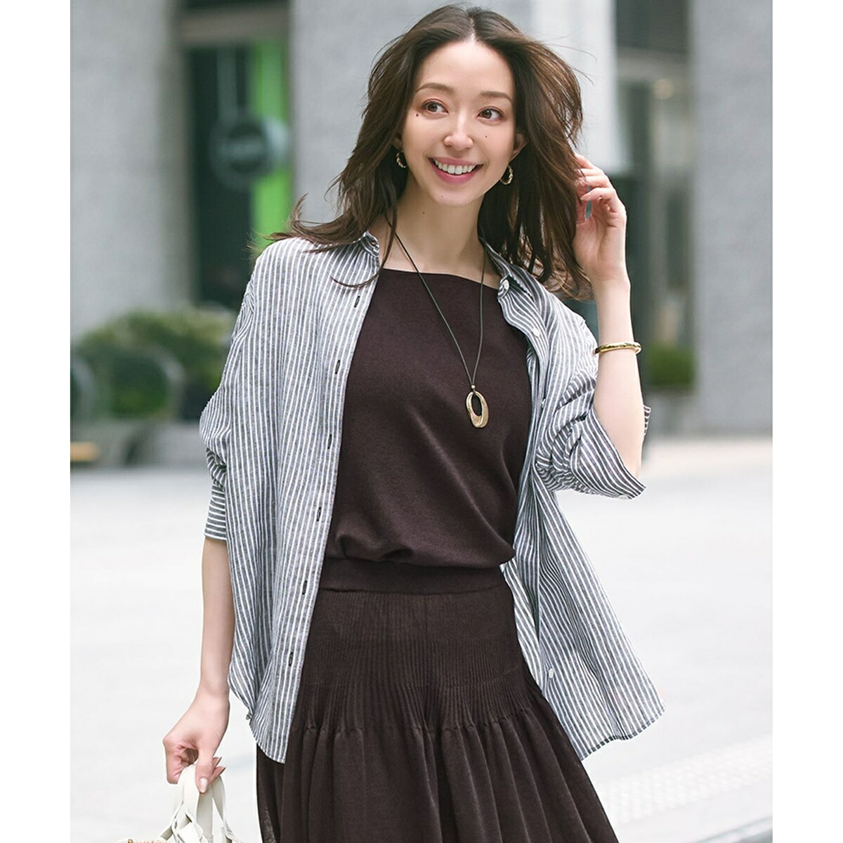 LIBECO ベーシック シャツ／23区（23KU）｜丸井（マルイ）店 13,937円