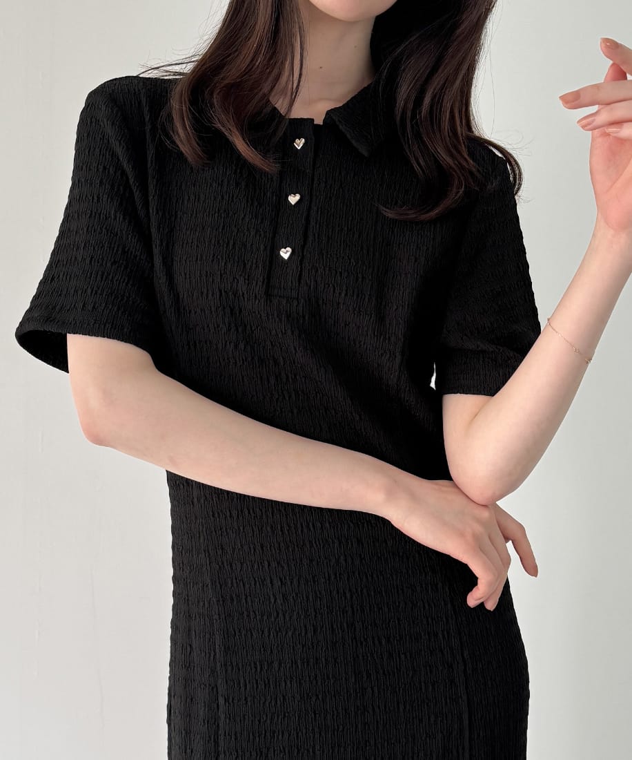 Courreges ポロシャツ　ワンピース クレージュ ワンピース