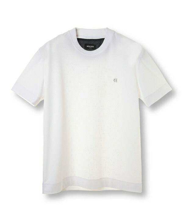 【COLE HAAN/コール ハーン】別注 ハニカムジャージ素材ジャケットTEE／メンズビギ（MEN'S BIGI）