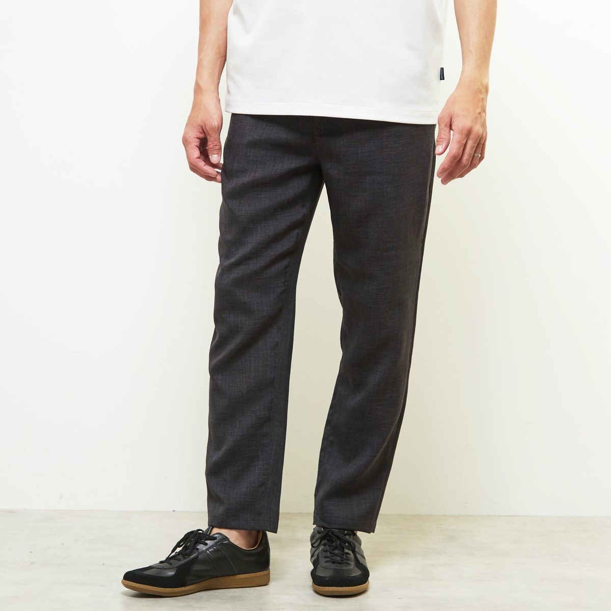 【MASTER FRAME/お師匠さんひな形】リネン帆布1Pイージーパンツ／メンズメルローズ（MEN\u0027S MELROSE） メンズファッション-ズボン・パンツ