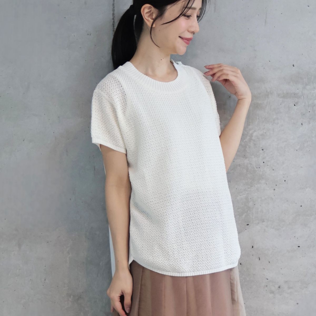 楽天市場】カシミヤ混クルーネックプルオーバー／エトレリー（etre