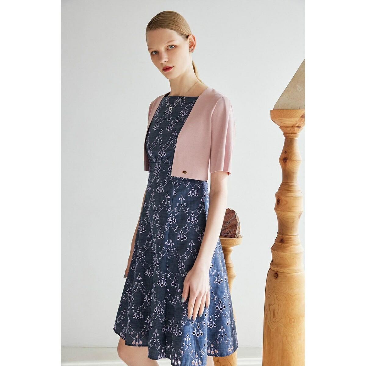 PEACOCK TAIL LACE 御召しもの／トッカ（TOCCA）