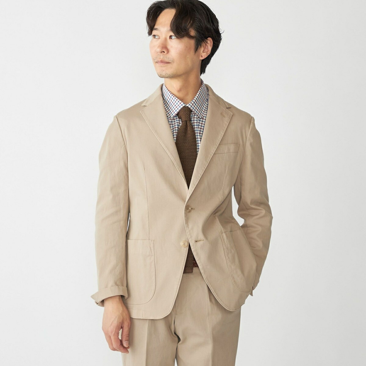 MARCEL LASSANCE:〈セットアップ対応〉G/DYED PIQUE JACKET／シップス（SHIPS）