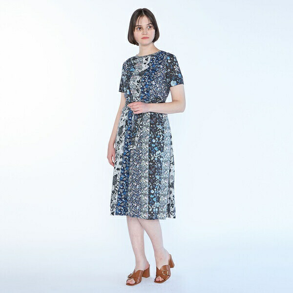 Liberty Printパッチワーク2ワンピース／スキャパ（SCAPA）