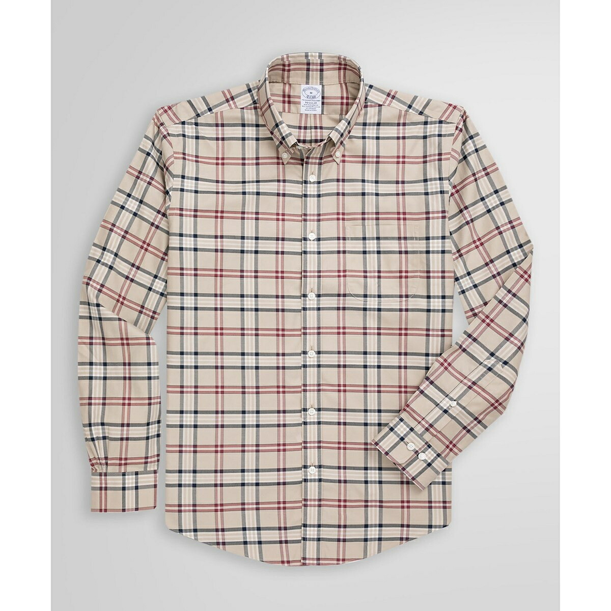 ロングスリーブ シグネチャータータン カジュアルシャツ Regular Fit／ブルックスブラザーズ（Brooks Brothers）｜丸井（マルイ）店