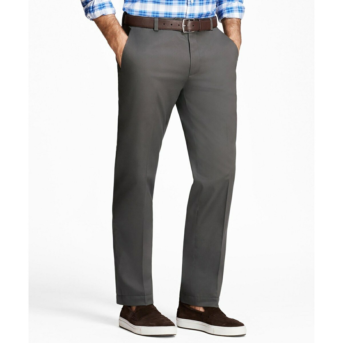 ライトウエイト アドバンテージチノ プレーンフロントパンツ SLIM／ブルックスブラザーズ（Brooks Brothers） 15,257円