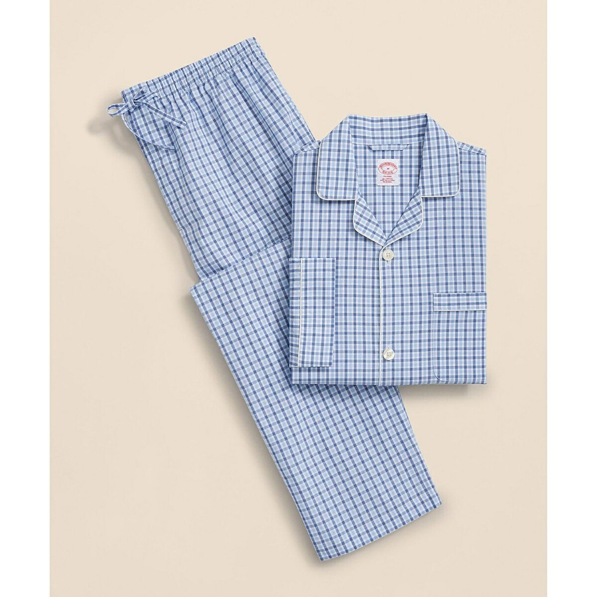 コットン ブロードクロス チェック パジャマ／ブルックスブラザーズ（Brooks Brothers）｜丸井（マルイ）店