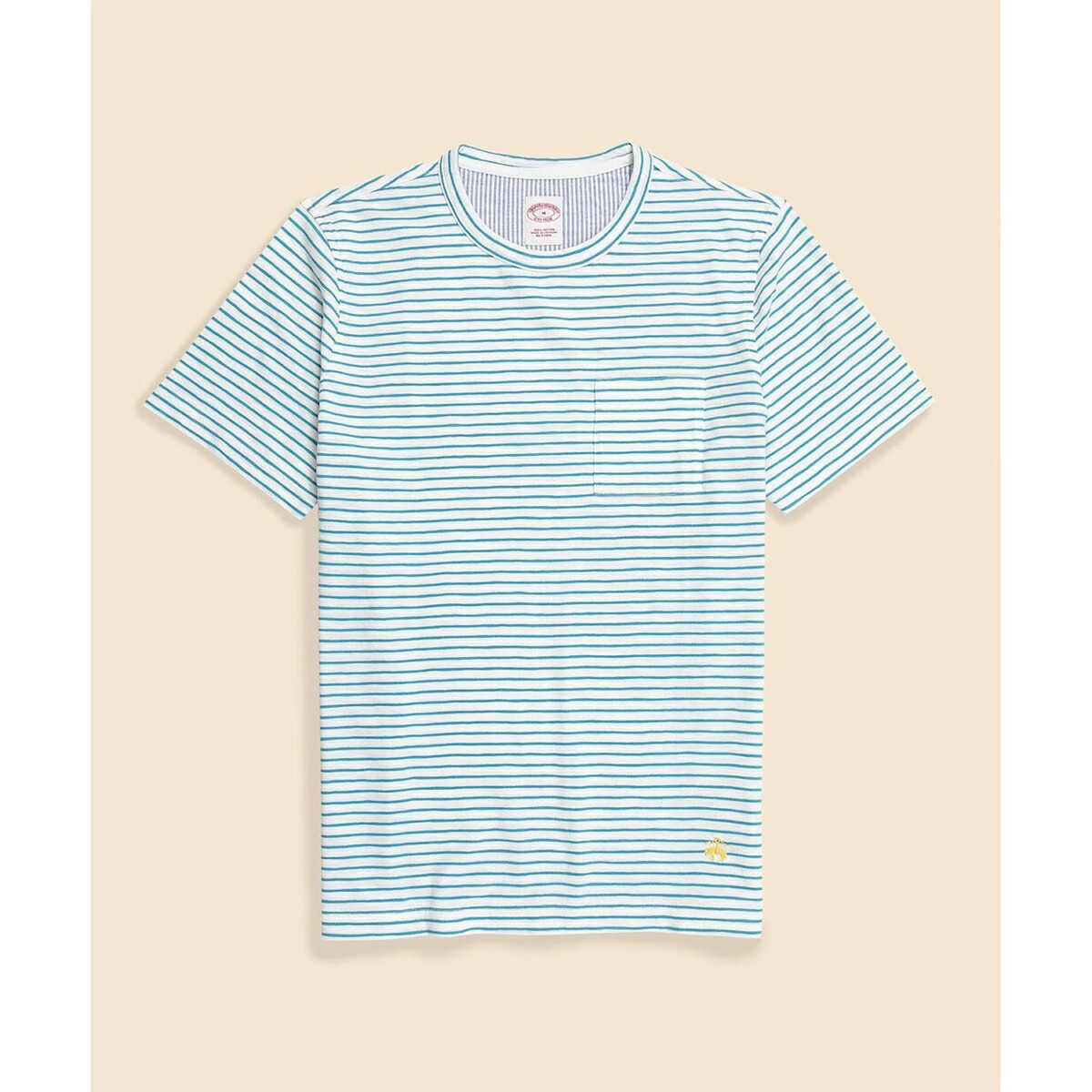 綿織物プルオーバー 平板 GFロゴタイプ 縞模様 プルオーバー／ブルックスブラザーズ（Brooks Brothers）