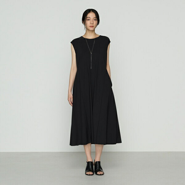 ユーロジャージー フィット＆フレアワンピース／ギャバジン K.T（Gabardine K.T）
