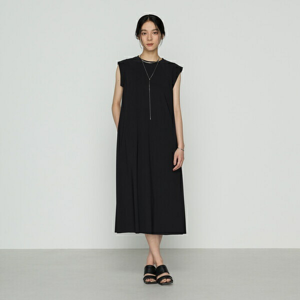 ユーロジャージーIライン ロングワンピース／ギャバジン K.T（Gabardine K.T）