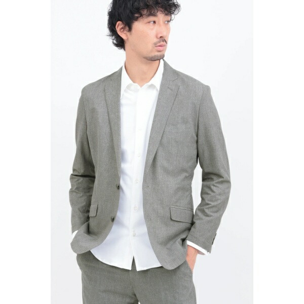 HIGH STREET∴２WAYコンフォートブラッシュプリントジャケット／ハイストリート（HIGH STREET）