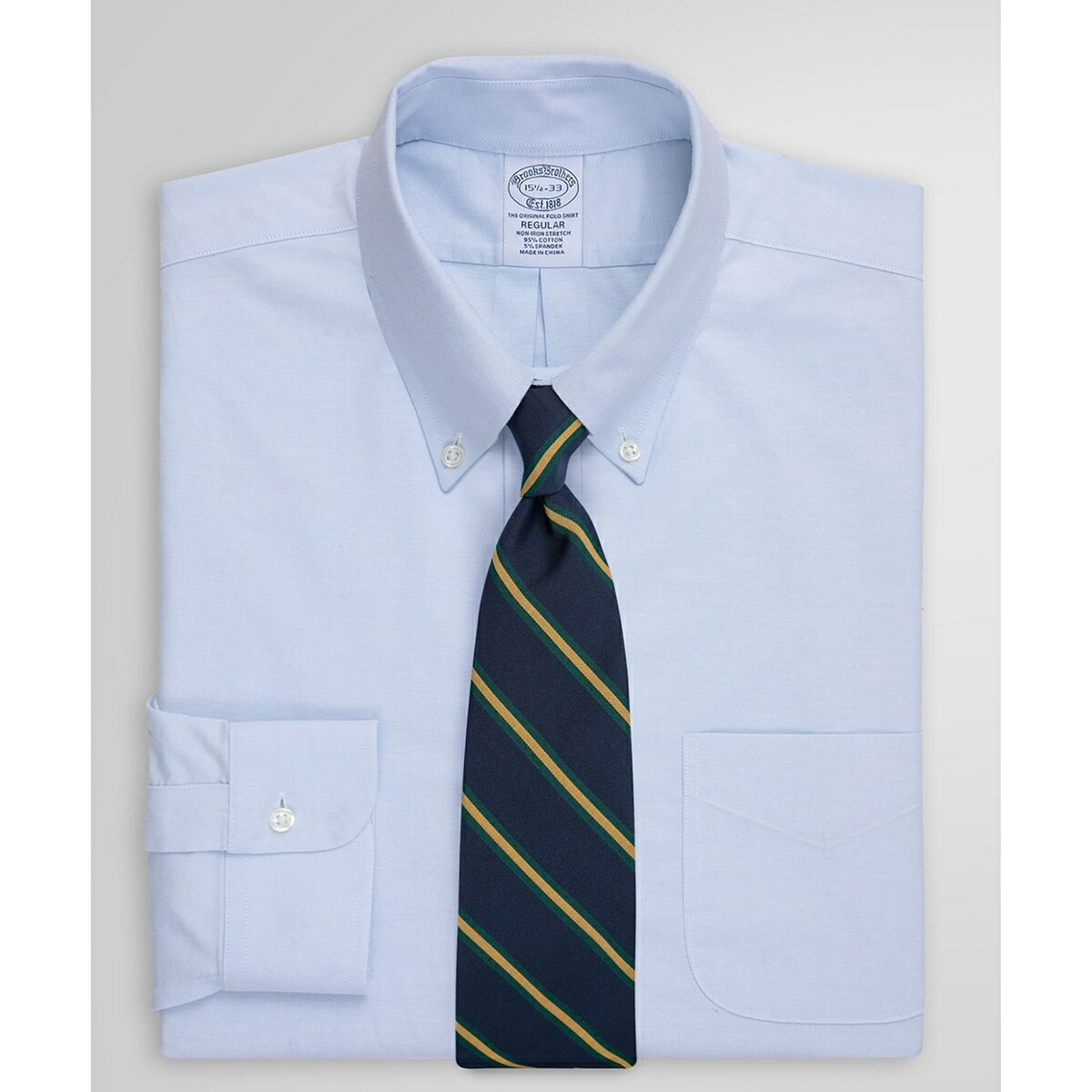 ストレッチオックスフォード ドレスシャツ Regular Fit セレモニー／ブルックスブラザーズ（Brooks Brothers）