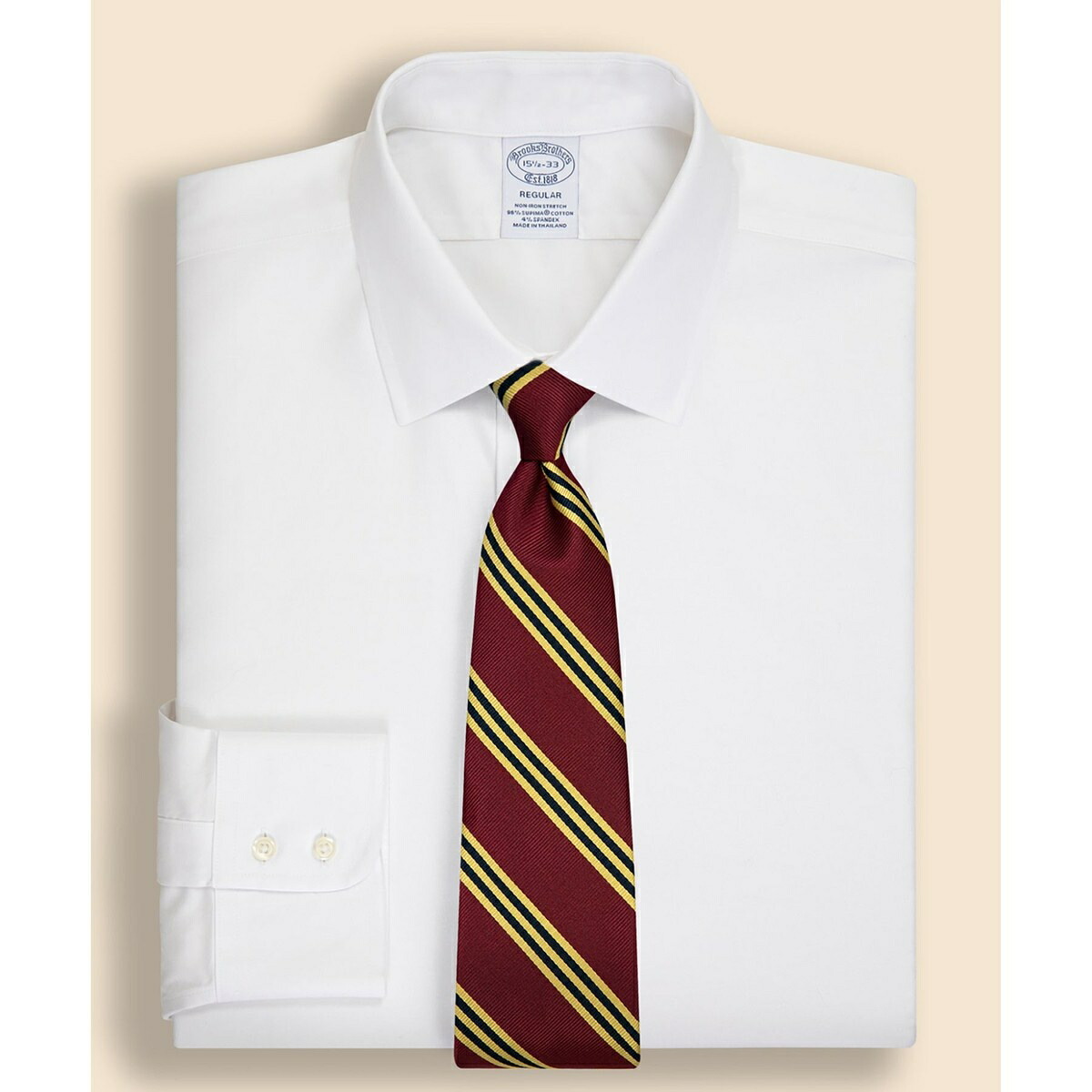 ノン鉄 スーピマコットン ストレッチツイル お召しものプルオーバー Regular Fit／ブルックスブラザーズ（Brooks Brothers）