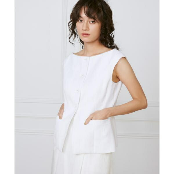 クラッシックジレ《la veille by SUPERIOR CLOSET》／イネド（INED）
