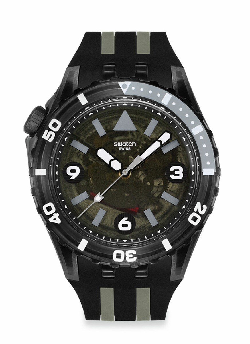 BLACK SEA NETTLE【国内正規品】SSCU09B100／スウォッチ（SWATCH）
