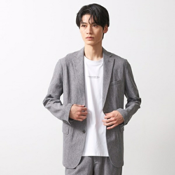 シャリルジャージ ジャケット　洗濯機OK吸水速乾イージーケアセットアップ可／ザ ショップ ティーケー（THE SHOP TK）｜丸井（マルイ）店