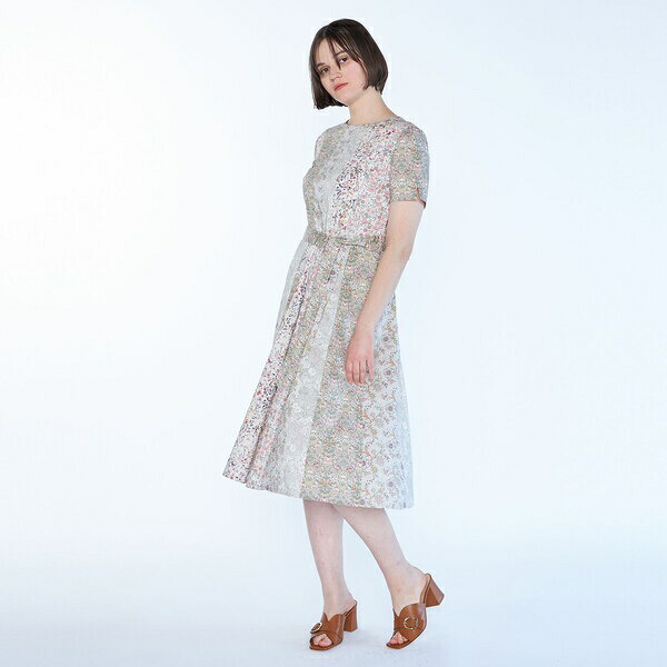 【ＷＥＢ限定】Liberty Printパッチワーク３ワンピース／スキャパ（SCAPA）