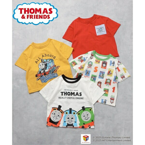 きかんしゃトーマス 4柄モチーフTシャツ／アプレ レ クール（apres les cours）画像