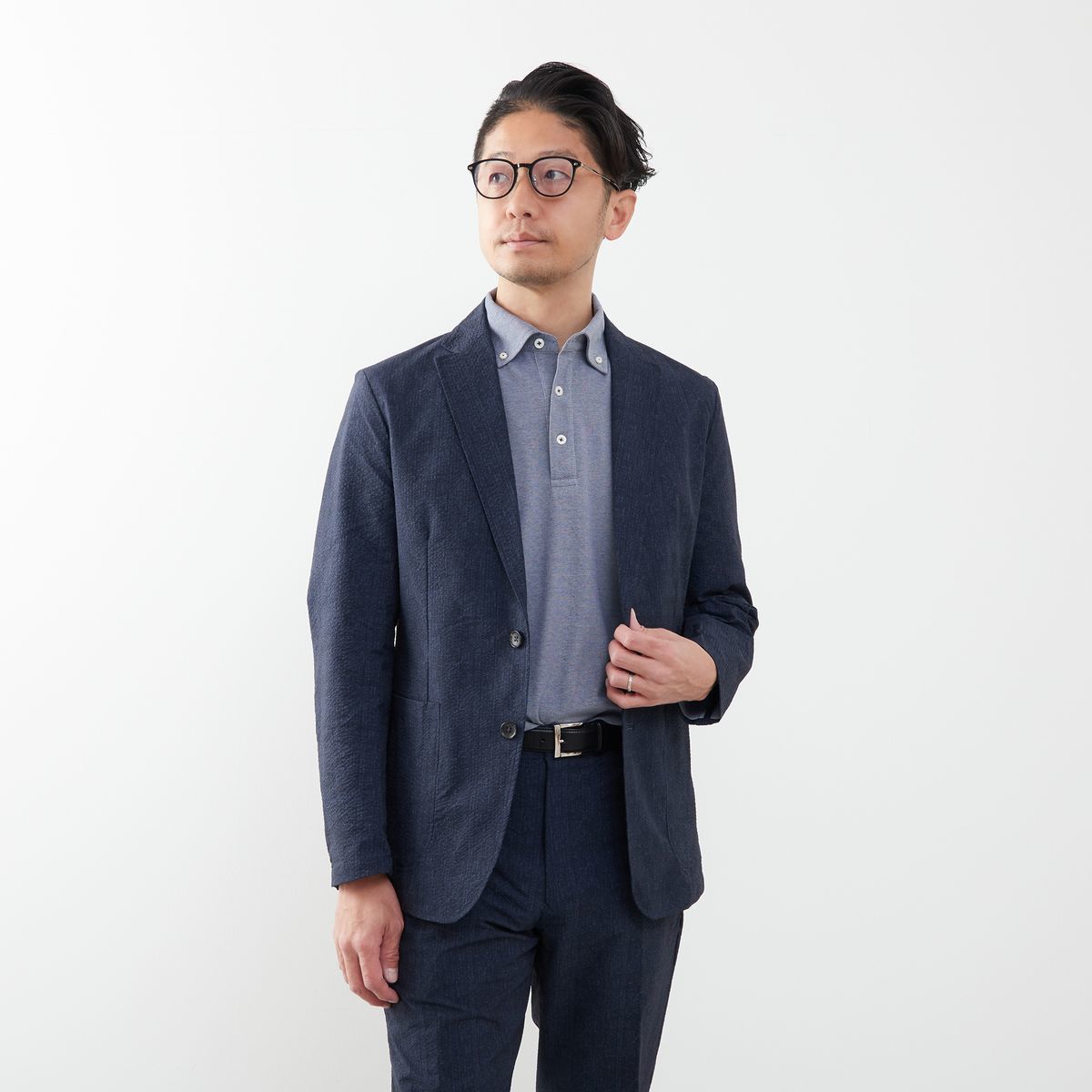プリントテックサッカーイージージャケット(セットアップ可)／メンズメルローズ（MEN'S MELROSE）｜丸井（マルイ）店