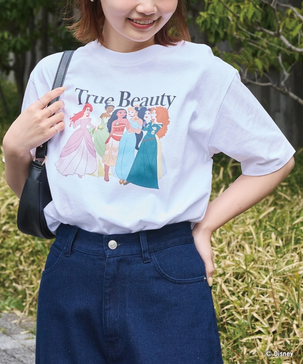 ディズニープリンセス/プリントＴシャツ／ラビアンジェ（LAVEANGE）