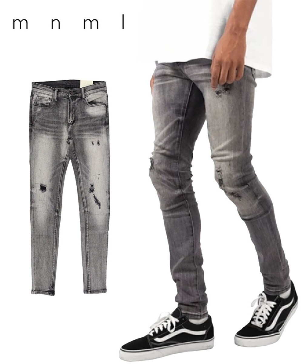 【mnml】X145 STRETCH DENIM [I]／スタイライズ（STYLISE）