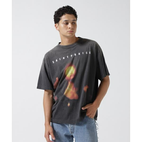 SAINT MICHAEL セントマイケル DELICATE BULLSHIT 半袖 Tシャツ SAINT Mxxxxxx セイントマイケル 25ss DELICATE BULLSHIT デリ