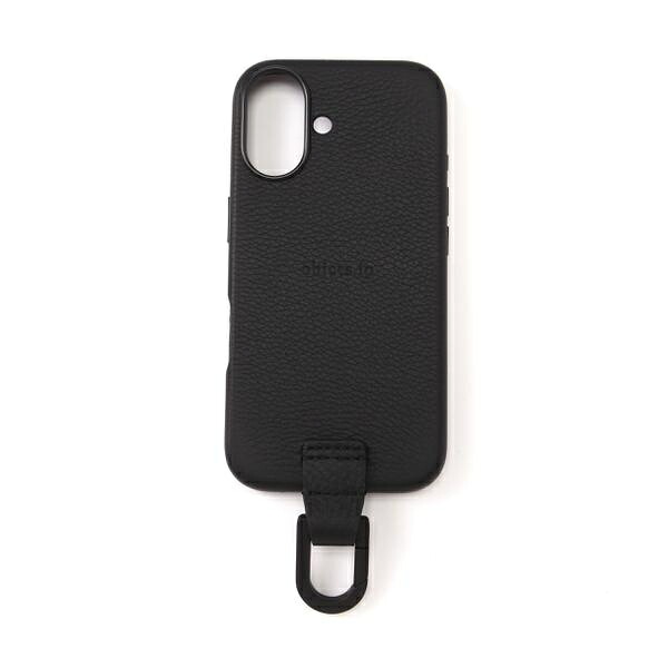 objcts.io／オブジェクツアイオー／iPhone CARABINER LEATHER CASE／エルエイチピー（LHP）