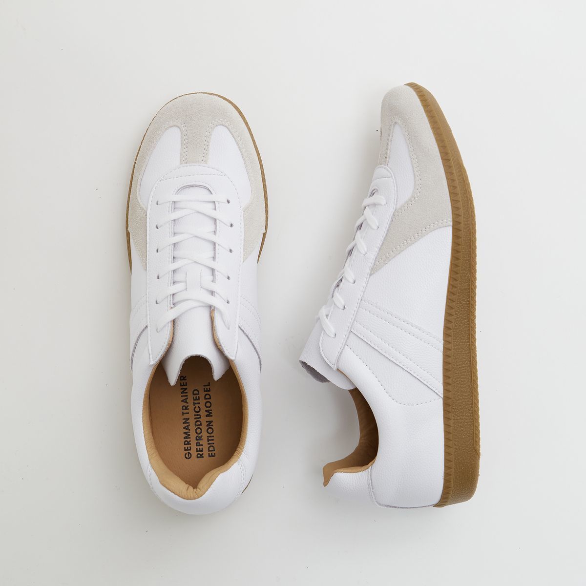 42500 GERMAN TRAINER / ジャーマントレーナー | なめし革スニーカー／メンズメルローズ（MEN\u0027S MELROSE）