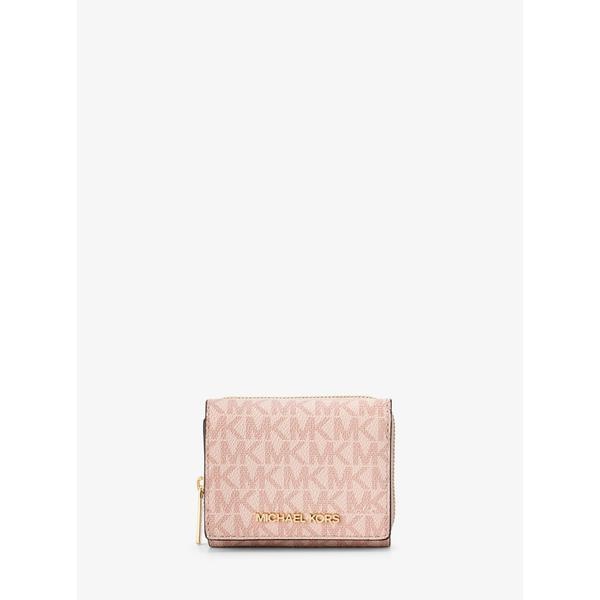 JET SET TRAVEL ミッド ジップウォレット スモール - MKシグネチャー／マイケル・コース（Michael Kors）｜丸井（マルイ）店