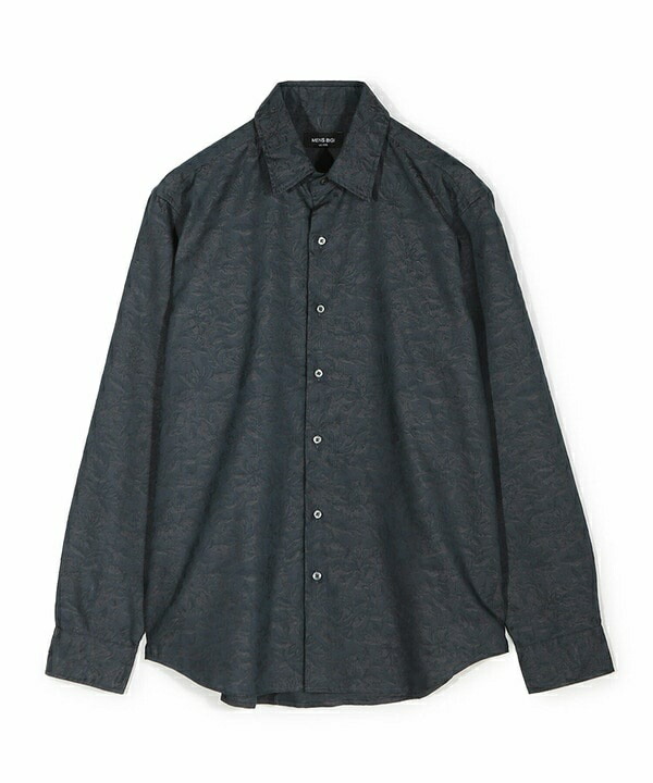 【LIBERTY/リバティ】フラワージャガード 長袖シャツ／メンズビギ（MEN'S BIGI）